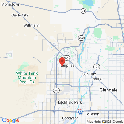 Map to  office in Heartland Dental