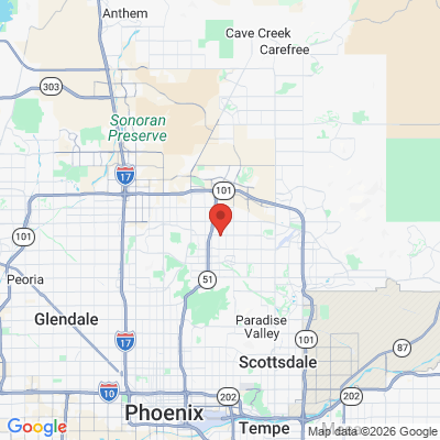 Map to  office in Phoenix, AZ