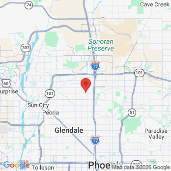 Map to Dental Depot office in Phoenix, AZ