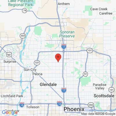 Map to Dental Depot office in Phoenix, AZ