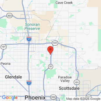 Map to Atlantic Dental  office in Phoenix, AZ