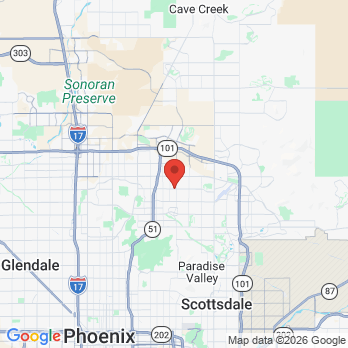 Map to Matthew J. Cavendish  office in Phoenix, AZ