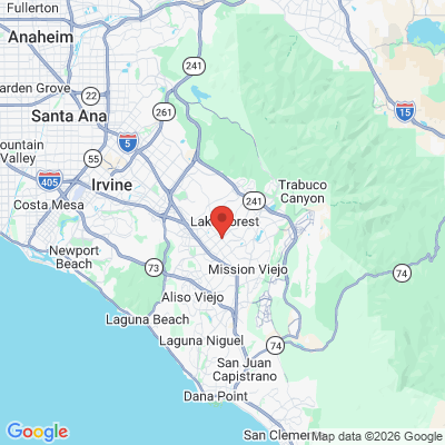 Map to Nicole E Kuske inc office in Lake Forest, CA
