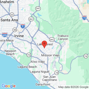 Map to Nicole E Kuske inc office in Lake Forest, CA