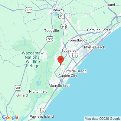 Map to  office in Myrtle Beach, SC