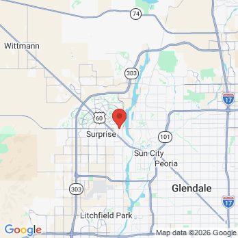 Map to Primary Office office in Surprise, AZ