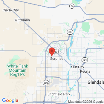 Map to Primary Office office in Surprise, AZ