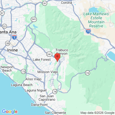 Map to  office in Rancho Santa Margarita, CA