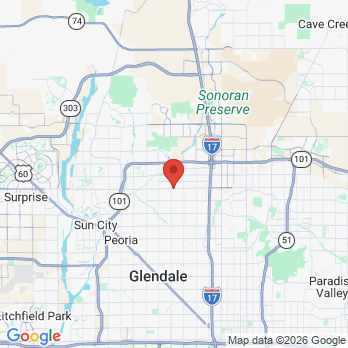 Map to Primary Office office in Glendale, AZ