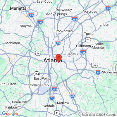 Map to  office in Atlanta, GA