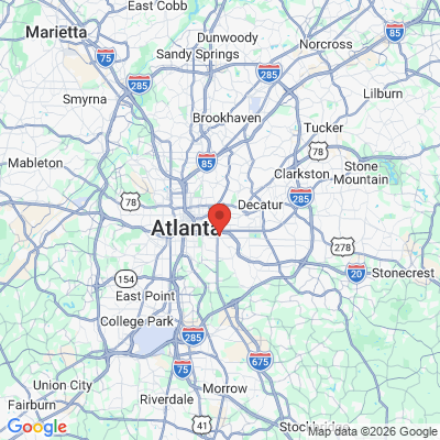 Map to  office in Atlanta, GA
