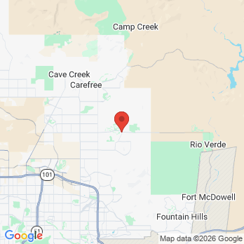 Map to Dynamite Smiles Dentistry office in Scottsdale, AZ