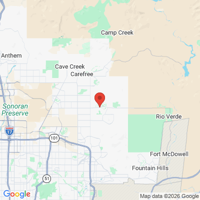 Map to Advanced Dentistry & Implant Center office in Scottsdale, AZ