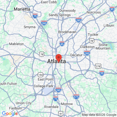 Map to  office in Atlanta, GA