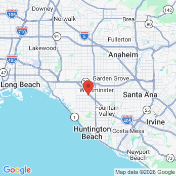 Map to Huntington Beach Dental Office  office in Huntington Beach, CA