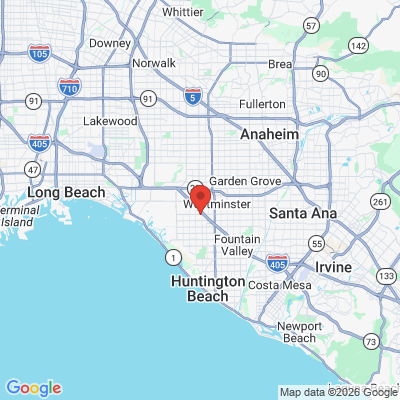 Map to Huntington Beach Dental Office  office in Huntington Beach, CA