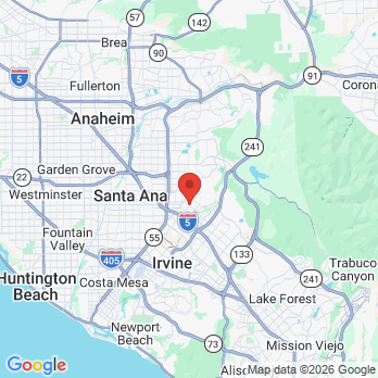 Map to GUY R. BIAGIOTTI, DDS, INC. office in Tustin, CA
