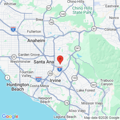 Map to GUY R. BIAGIOTTI, DDS, INC. office in Tustin, CA
