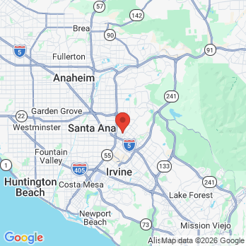 Map to Max Mosslehi, D.M.D., Inc. office in Tustin, CA