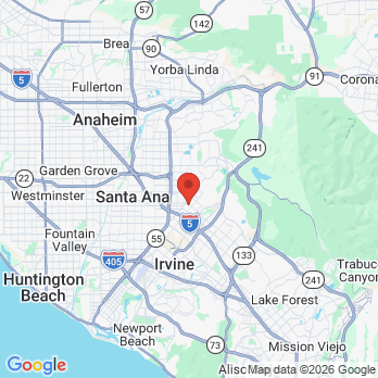 Map to  Jerry K. Wu , D.M.D., Inc.  office in Tustin, CA