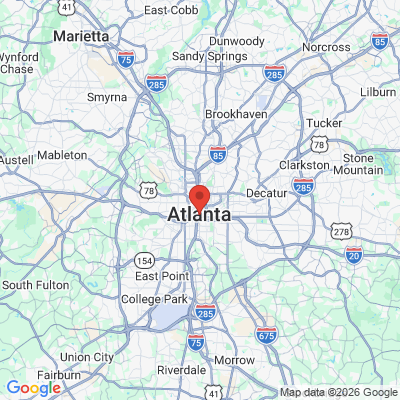 Map to  office in Atlanta, GA
