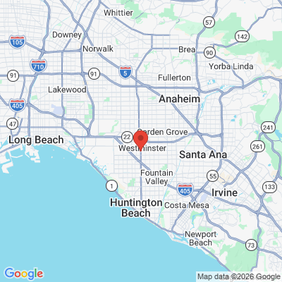 Map to  office in Westminster, CA