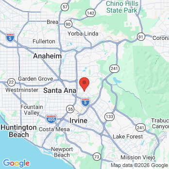Map to Amanda Arndt DDS, INC.  or Arndt Dental office in Tustin, CA