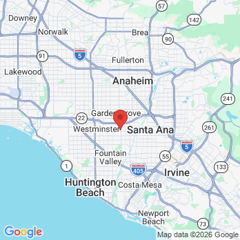 Map to Primary Office office in Garden Grove, CA