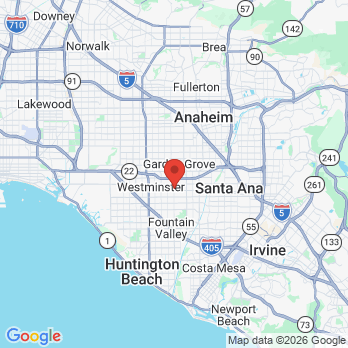Map to Primary Office office in Garden Grove, CA