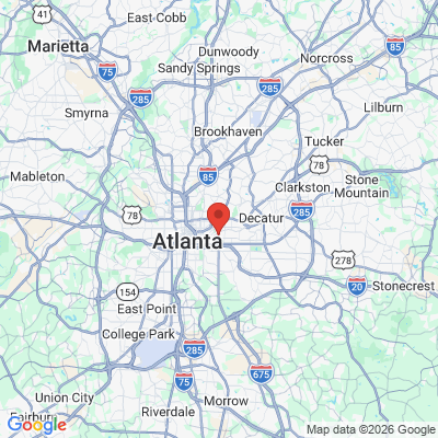 Map to  office in Atlanta, GA