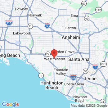 Map to Primary Office office in Westminster, CA