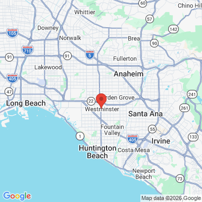 Map to Primary Office office in Westminster, CA