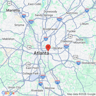Map to  office in Atlanta, GA