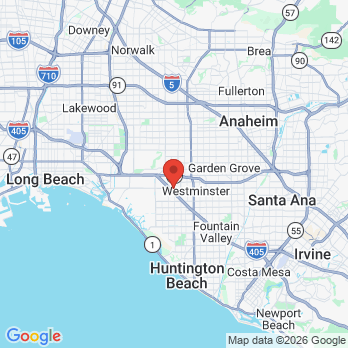 Map to Antonious Dawood, DMD office in Westminster, CA