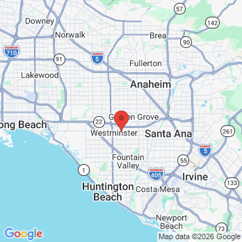 Map to Primary Office office in Westminster, CA