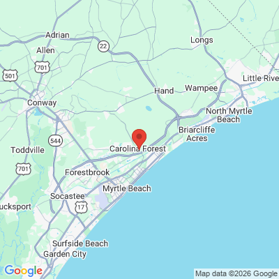Map to  office in Myrtle Beach, SC