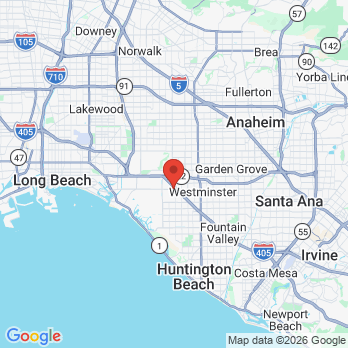 Map to Star Bright Dental office in Westminster, CA