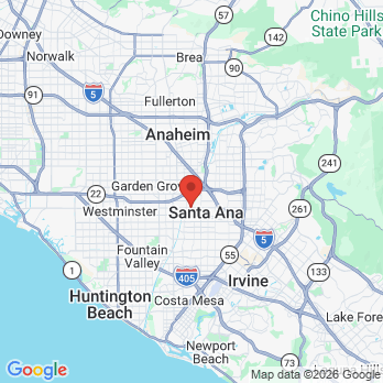 Map to My Dentist office in Santa Ana, CA