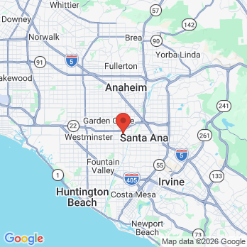 Map to ALLSTAR Dental office in Garden Grove, CA