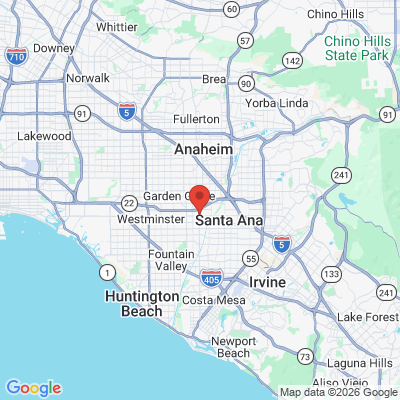 Map to ALLSTAR Dental office in Garden Grove, CA