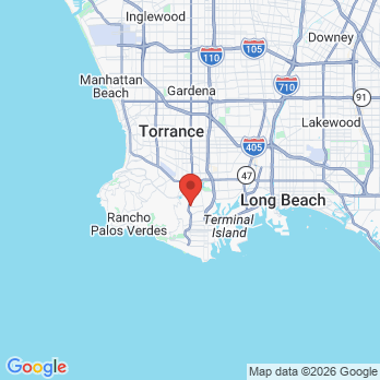 Map to Shook Dental Care office in San Pedro, CA