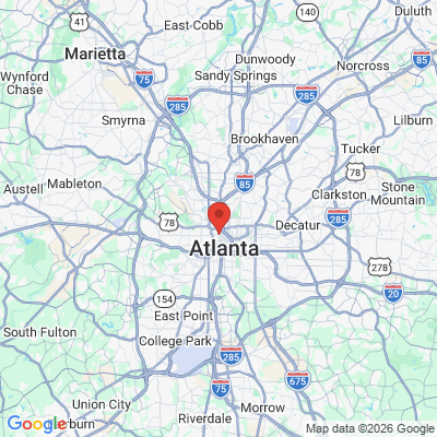 Map to  office in Atlanta, GA