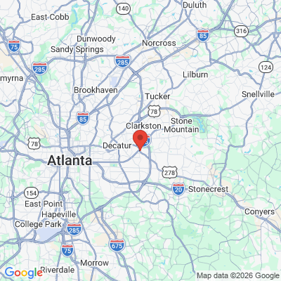 Map to  office in Decatur, GA