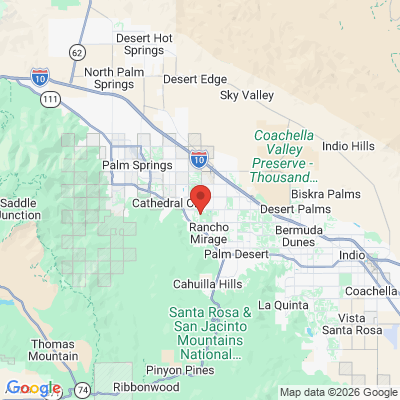 Map to  office in Rancho Mirage, CA