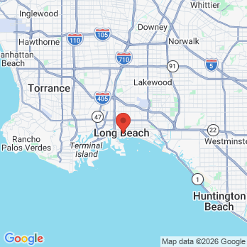 Map to David Younan DDS ` office in Long Beach, CA