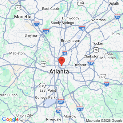 Map to  office in Atlanta, GA