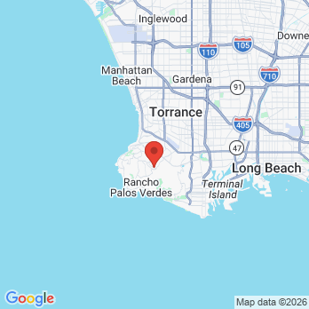 Map to Rolling Hills Dental Group: Dentist - Implant - Invisalign office in Rolling Hills Estates, CA