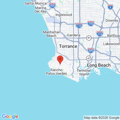 Map to  office in Palos Verdes Peninsula, CA