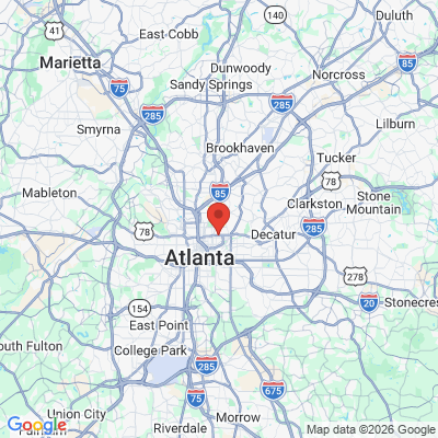 Map to  office in Atlanta, GA