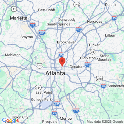 Map to  office in Atlanta, GA